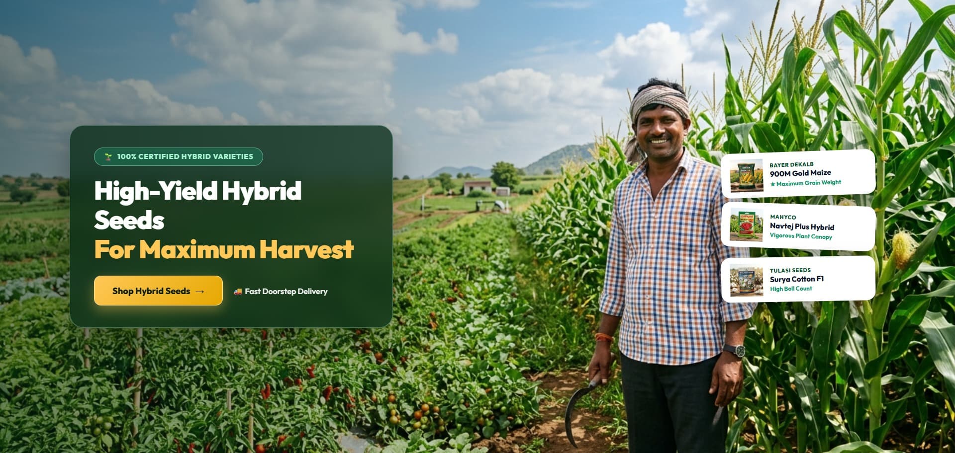 High-Yield Hybrid Seeds - Bhavani Agro Bazaar